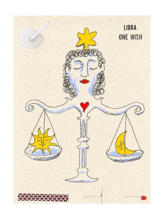Image of the wish card, Libra