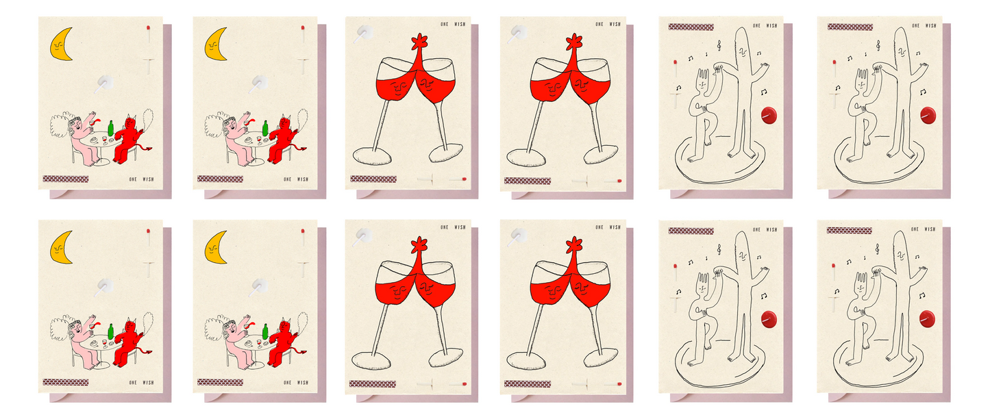 12 Card Dinner Set