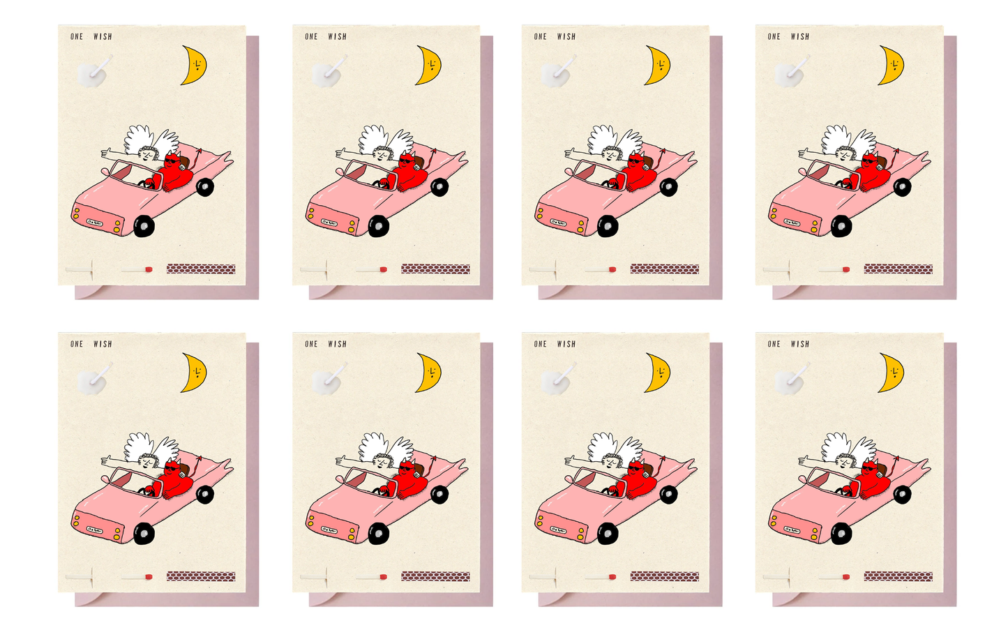 8 Cards with envelopes