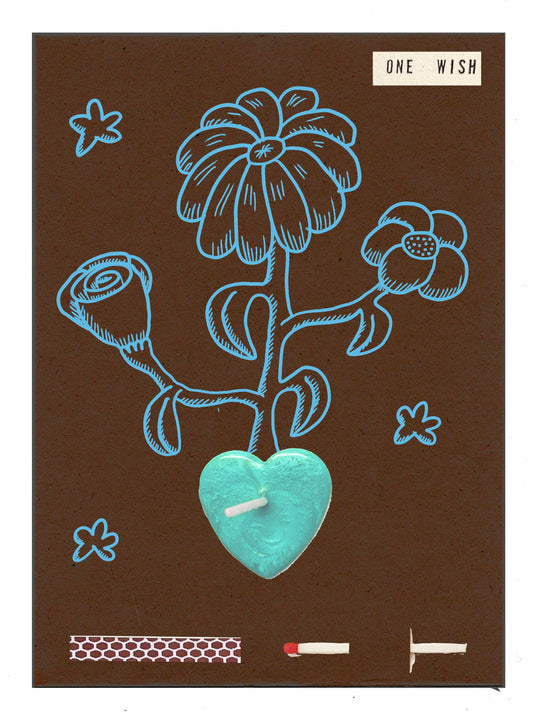 Image of the wish card, Mount Street Printers x Wish Cards