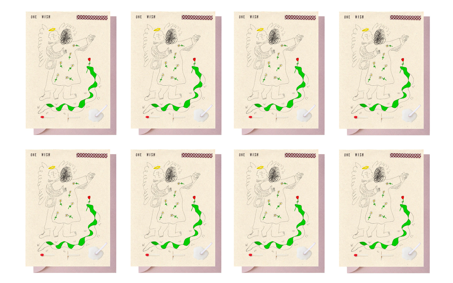8 Cards with Envelopes