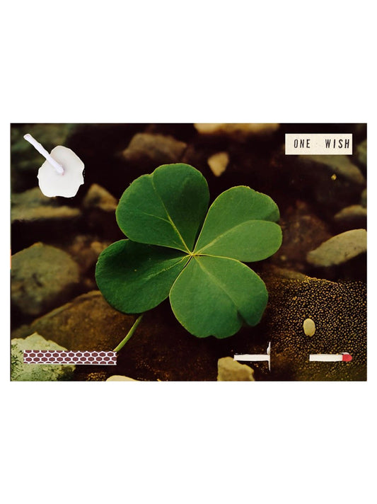 Image of the wish card, Four Leaf Clover