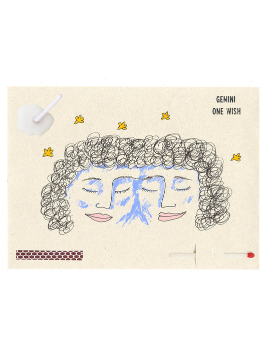 Image of the wish card, Gemini