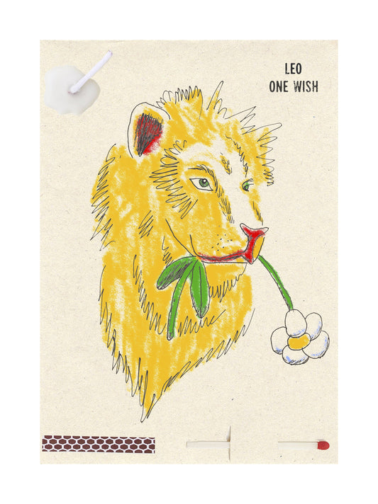 Image of the wish card, Leo