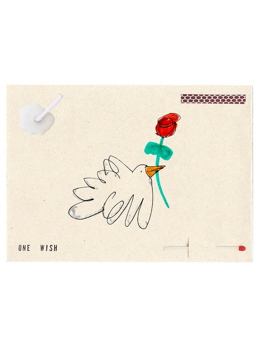 Image of the wish card, Love Bird