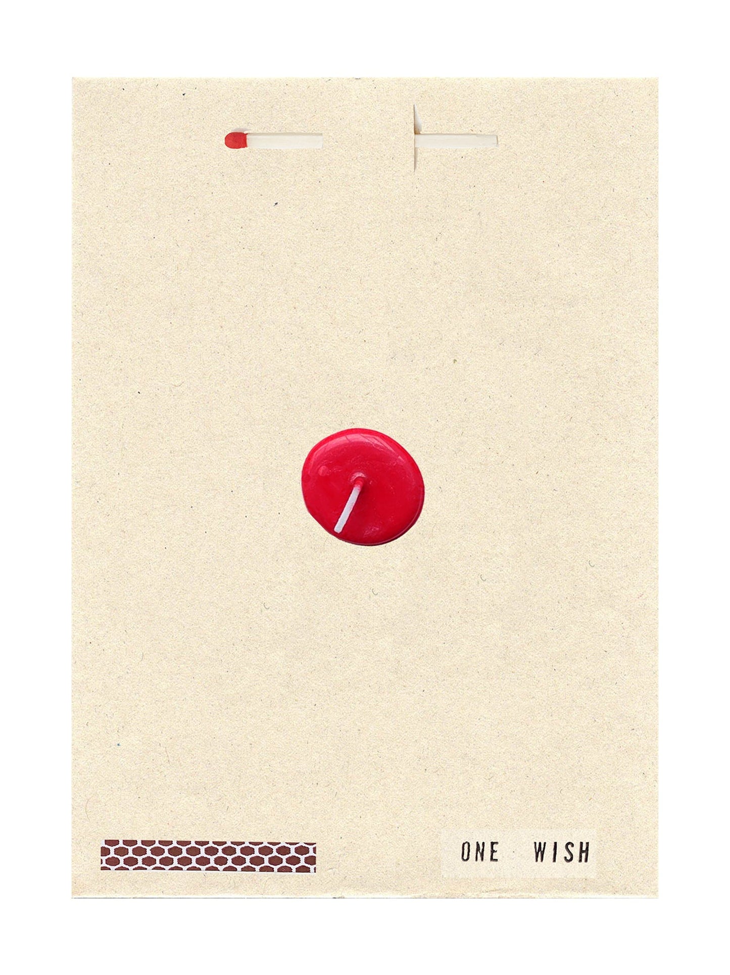 Image of the wish card, Original Red