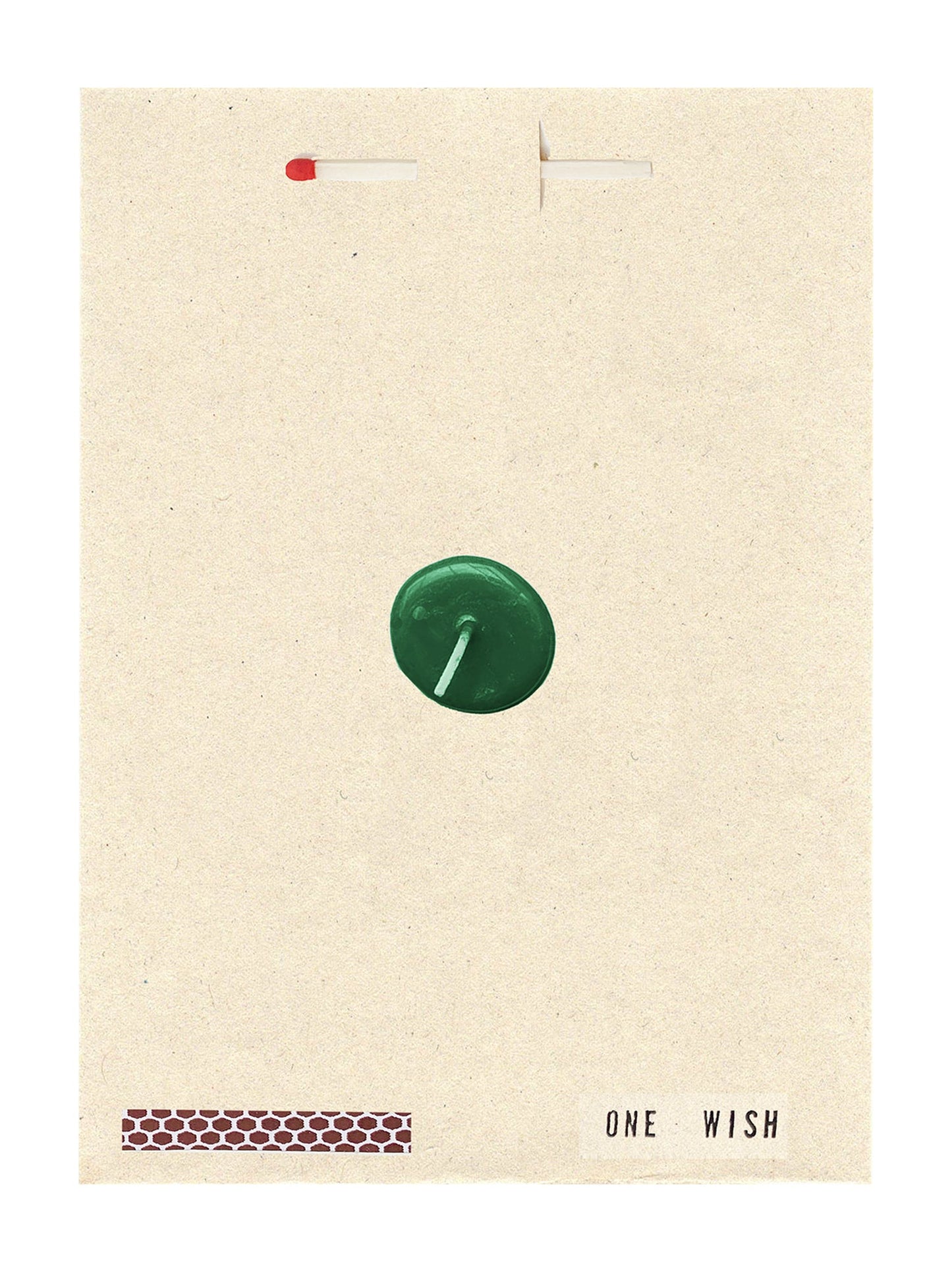 Image of the wish card, Original Green