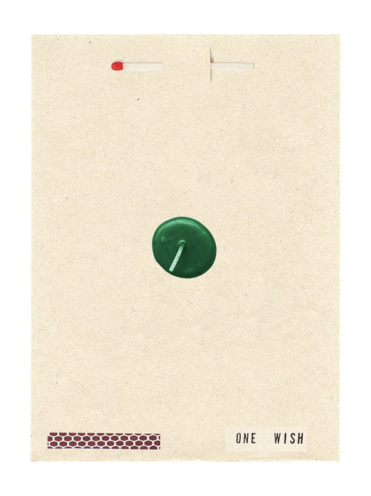 Image of the wish card, Original Green