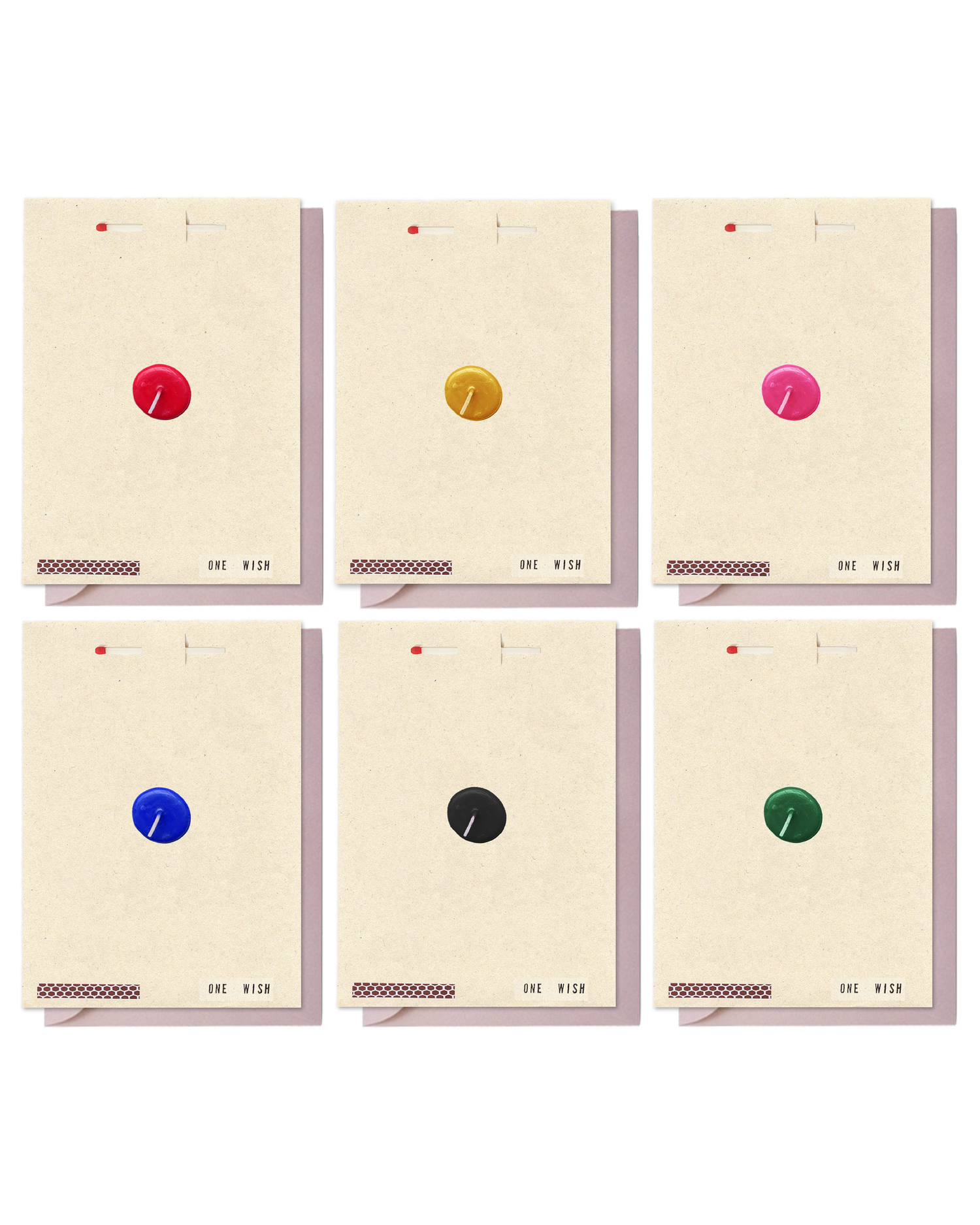 Image of the wish card, Originals Rainbow Set