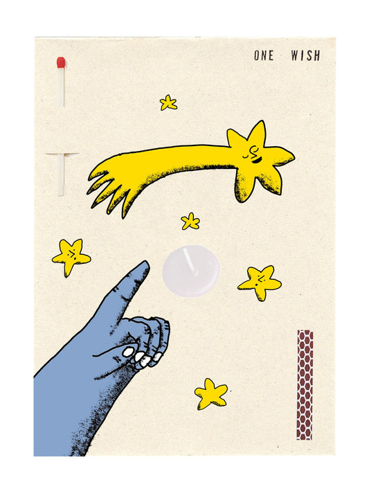 Image of the wish card, Star Wish