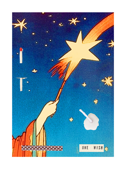 Image of the wish card, Shooting Star
