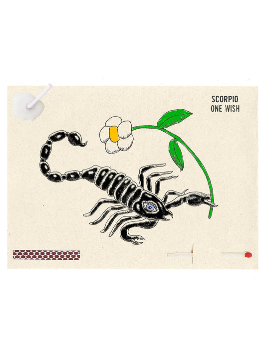 Image of the wish card, Scorpio