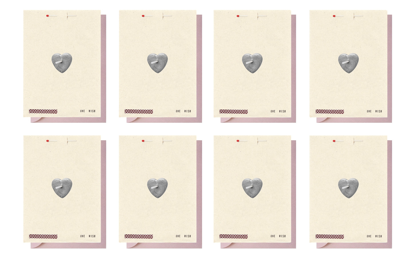 Monochrome set of 8