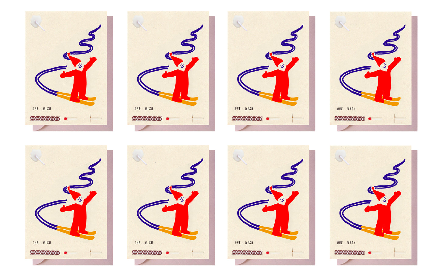 8 Cards with envelopes