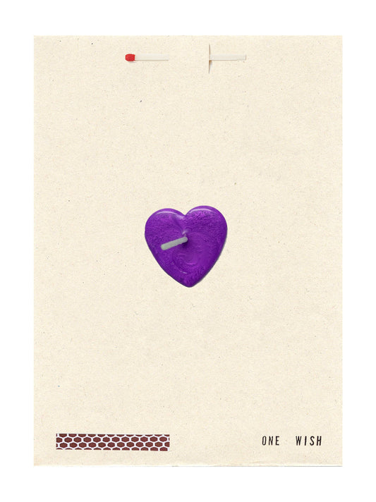 Image of the wish card, Purple Heart