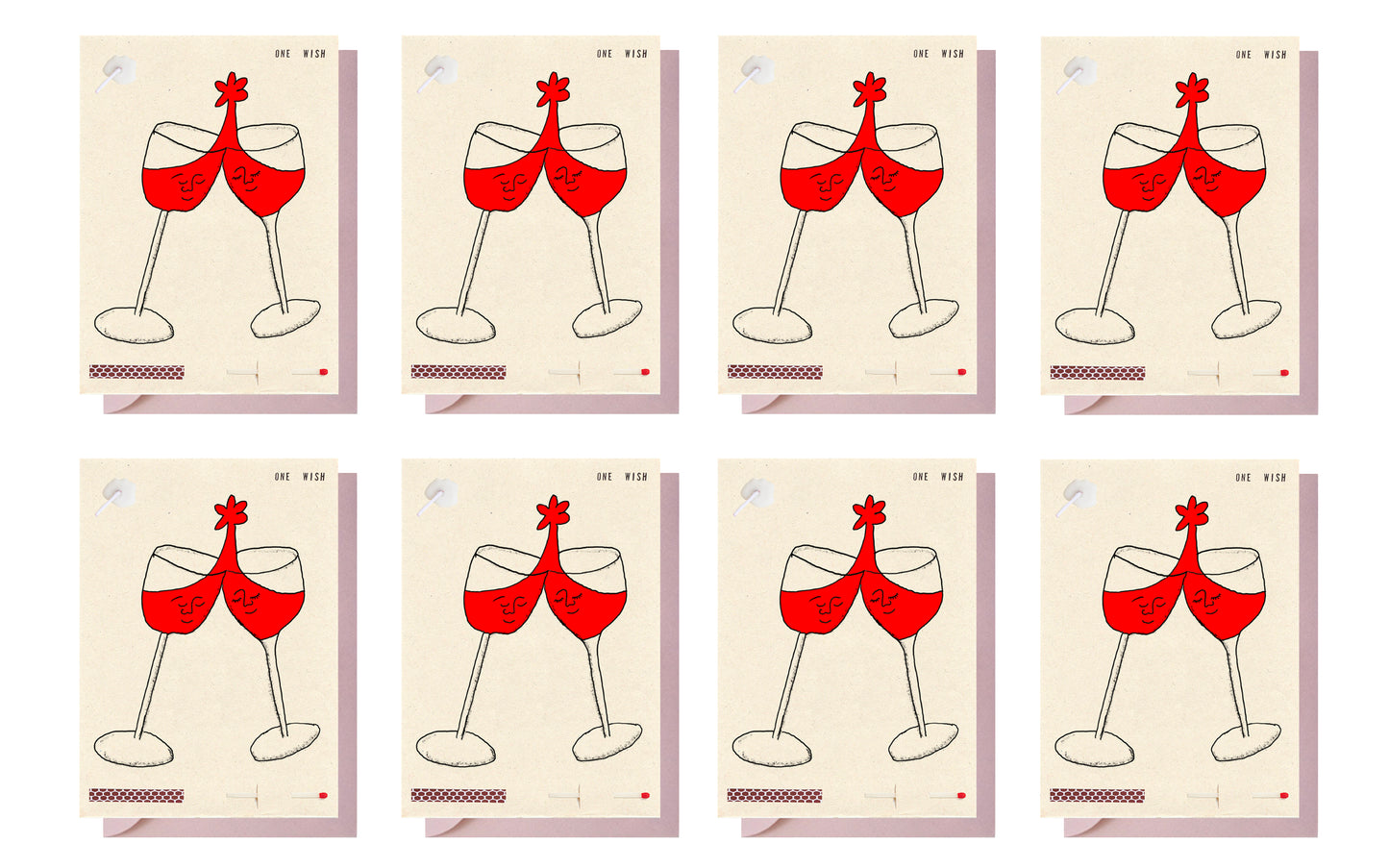8 Cards with Envelopes