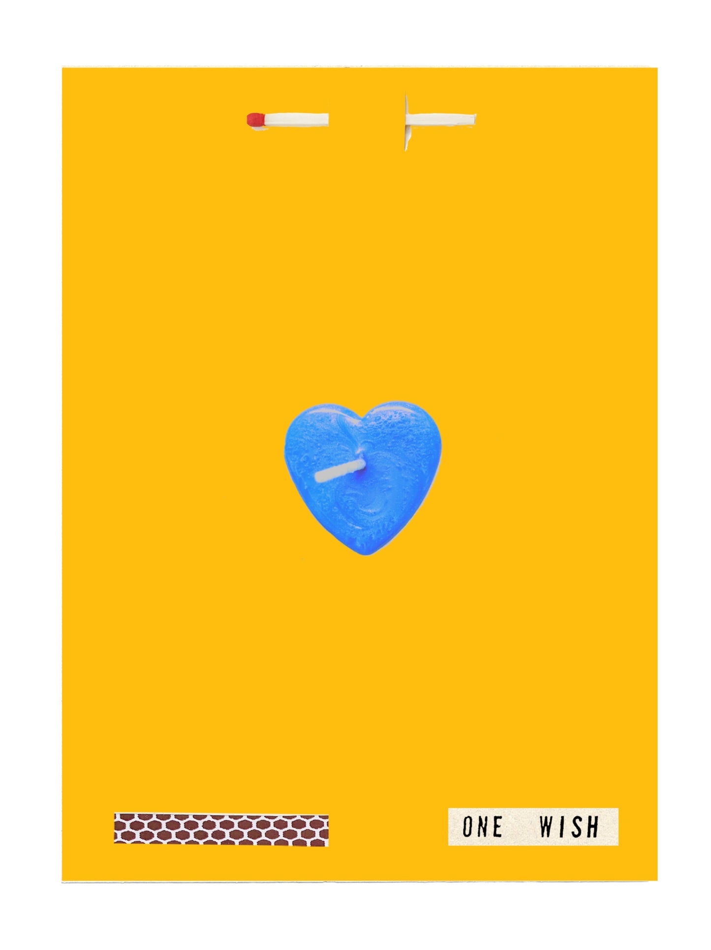 Yellow Blue Heart