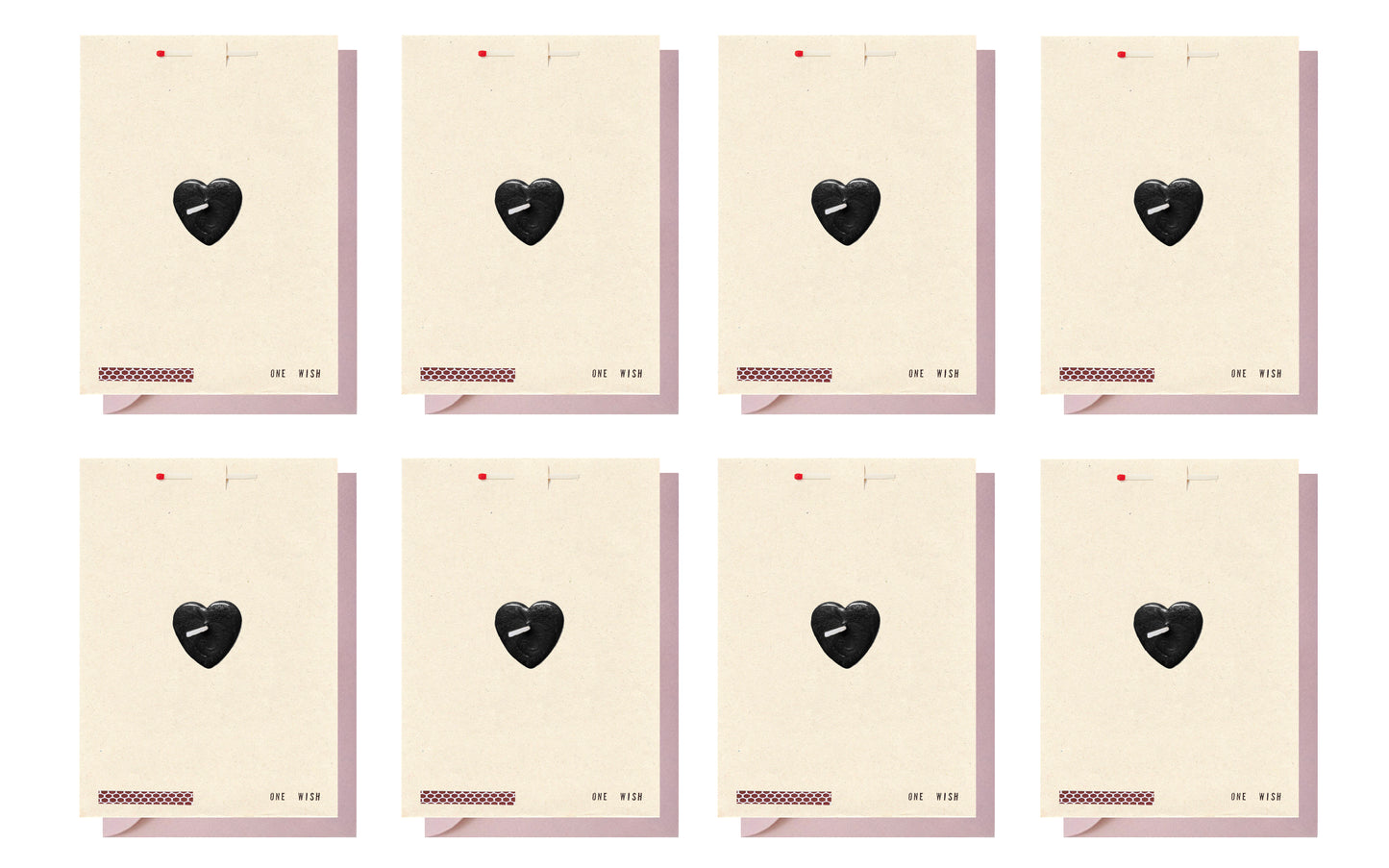 Monochrome set of 8
