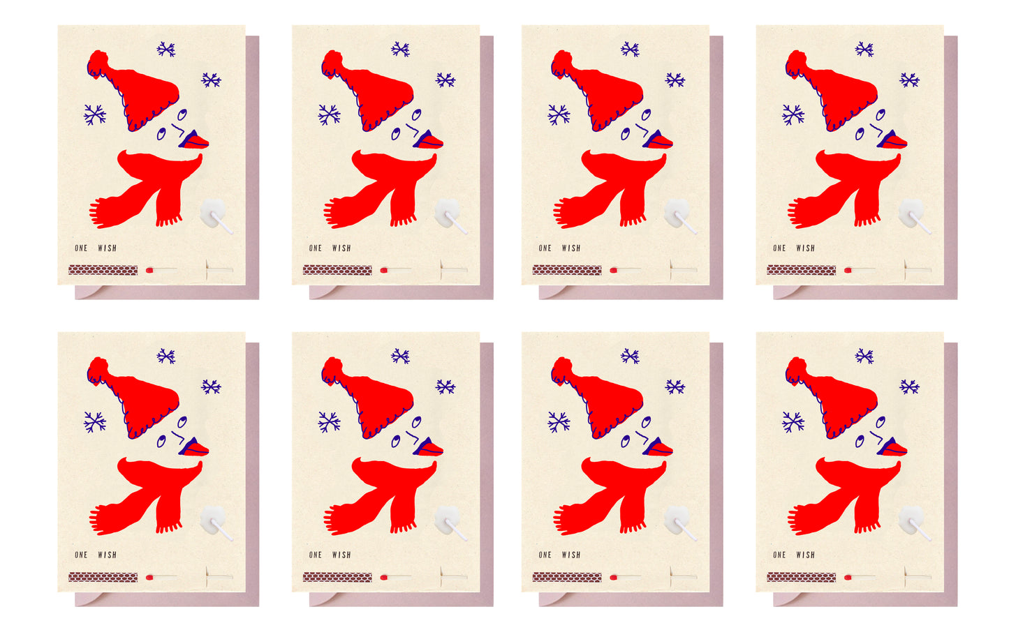 8 Cards with envelopes