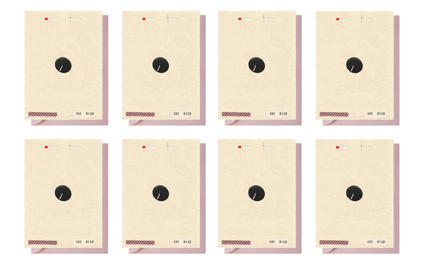 Monochrome set of 8