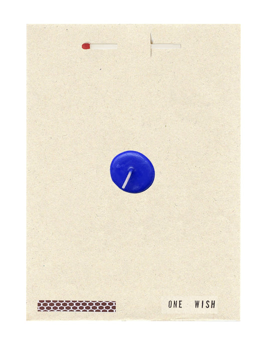 Image of the wish card, Original Blue