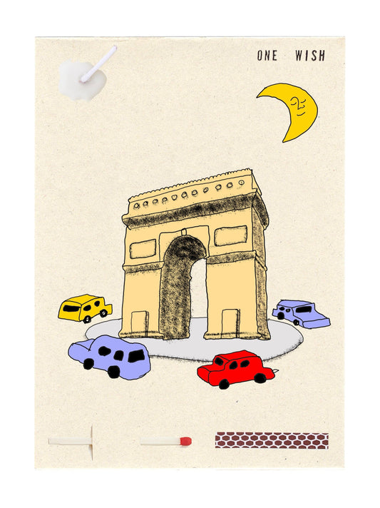 Image of the wish card, Le Bon Marché x Wish Cards