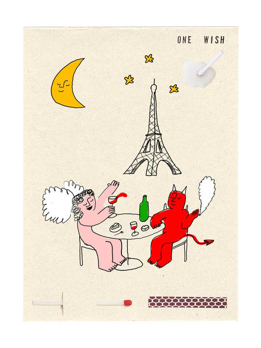 Image of the wish card, Le Bon Marché x Wish Cards