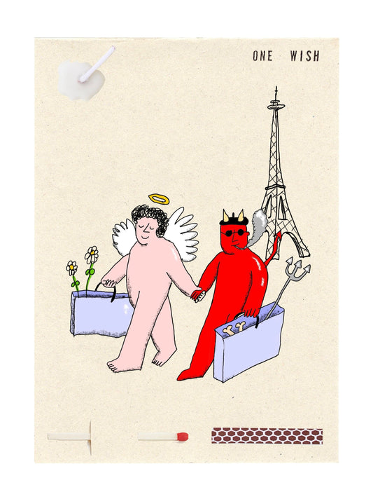 Image of the wish card, Le Bon Marché x Wish Cards