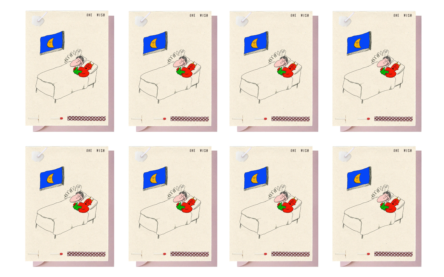 8 Cards with envelopes