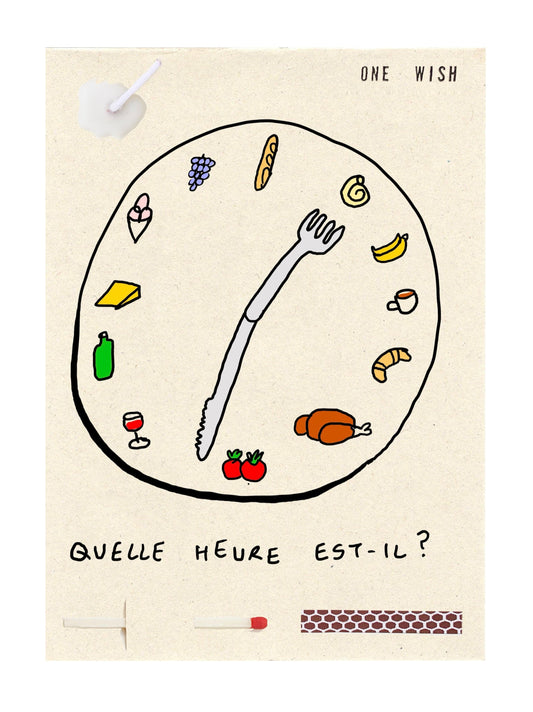 Image of the wish card, Le Bon Marché x Wish Cards