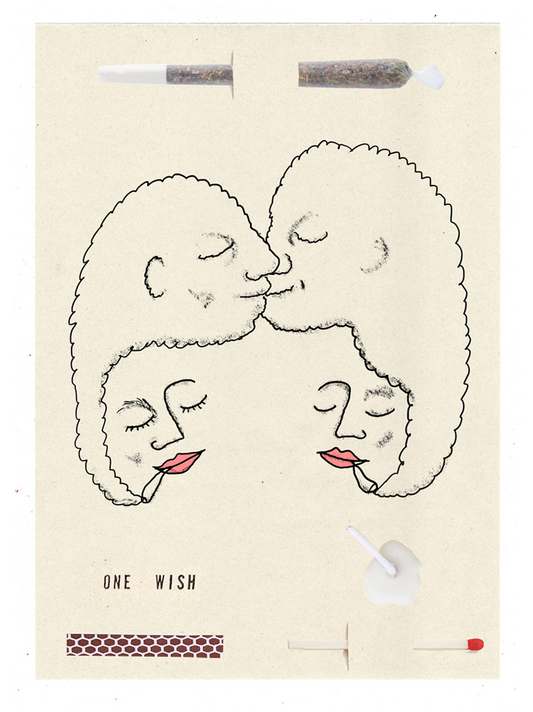 Image of the wish card, High Minds x Wish Cards