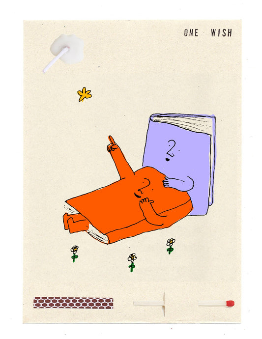 Image of the wish card, Just an Idea x Wish Cards