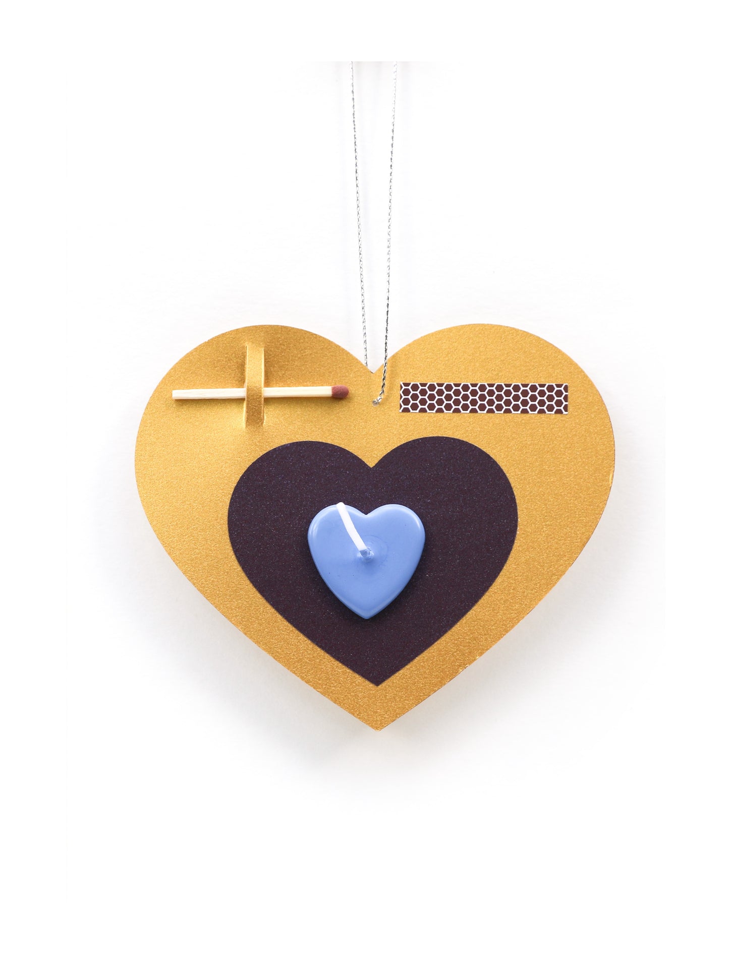 Gold Ornament Wish Card