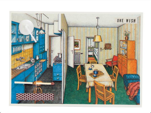 Image of the wish card, Sozialwohnung um 1930; Frankfurt