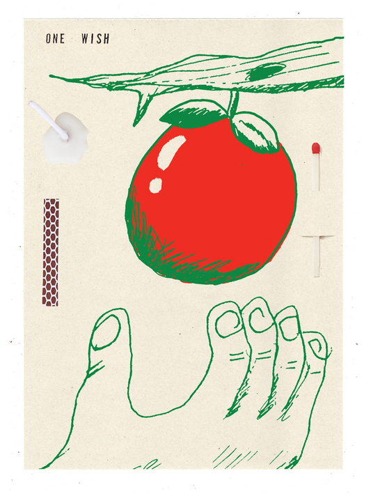 Image of the wish card, TABLE x Wish Cards