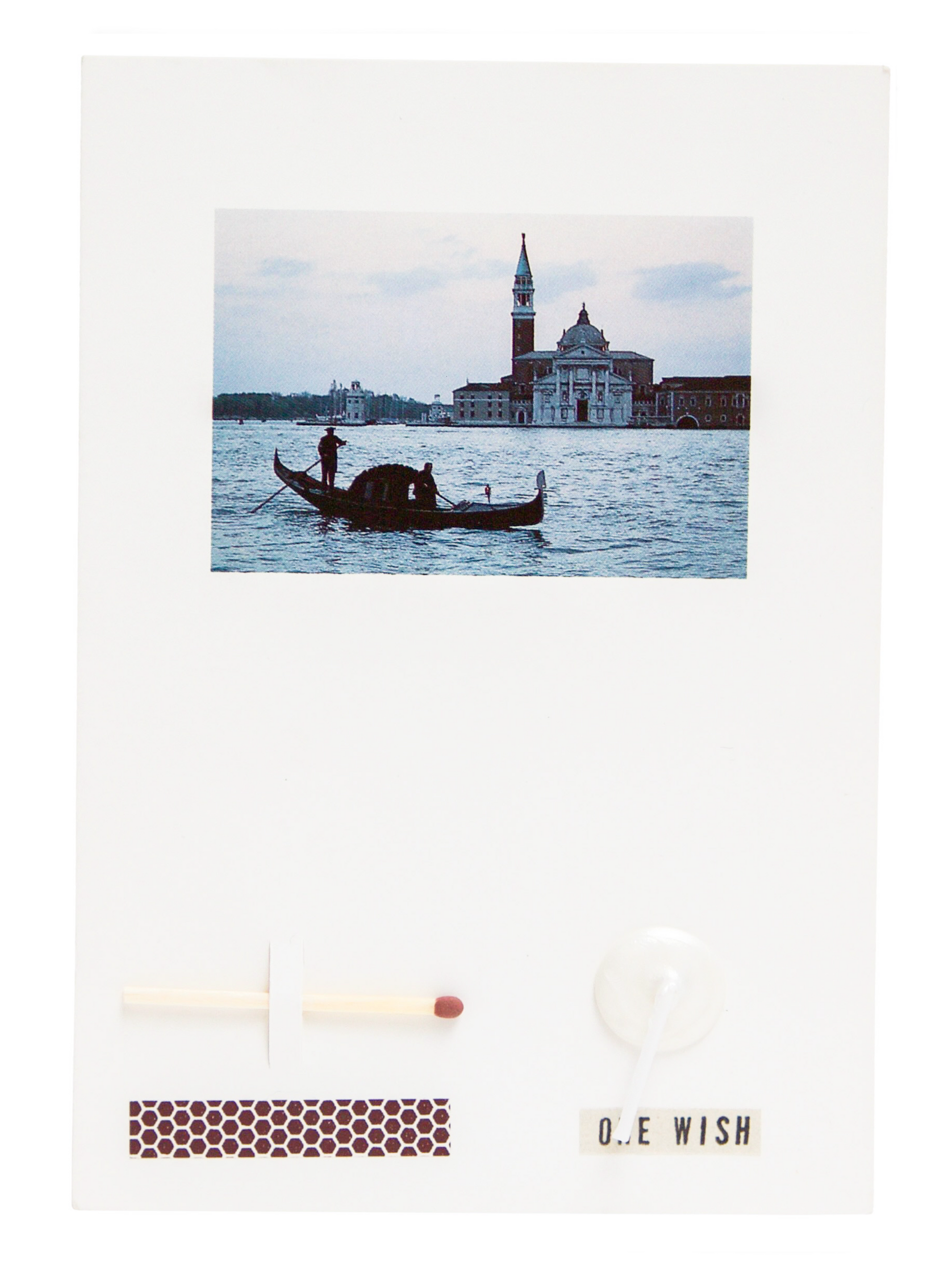 Image of the wish card, Promenade vénetienne