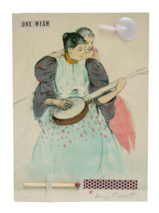 Image of the wish card, La Leçon de banjo