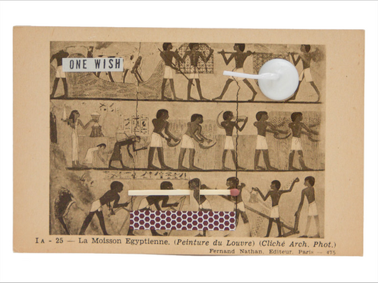 Image of the wish card, La Moisson Egyptienne