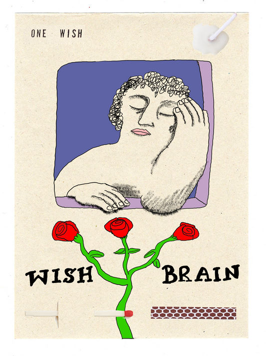 Image of the wish card, Mount Kimbie x Wish Cards
