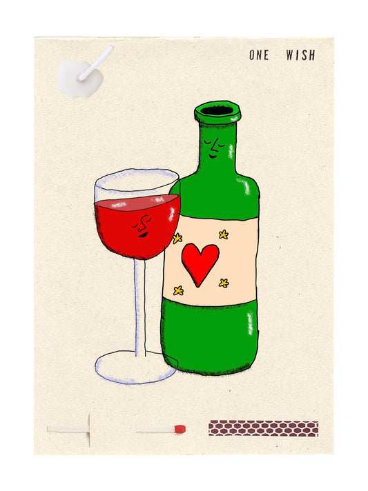 Image of the wish card, Le Bon Marché x Wish Cards