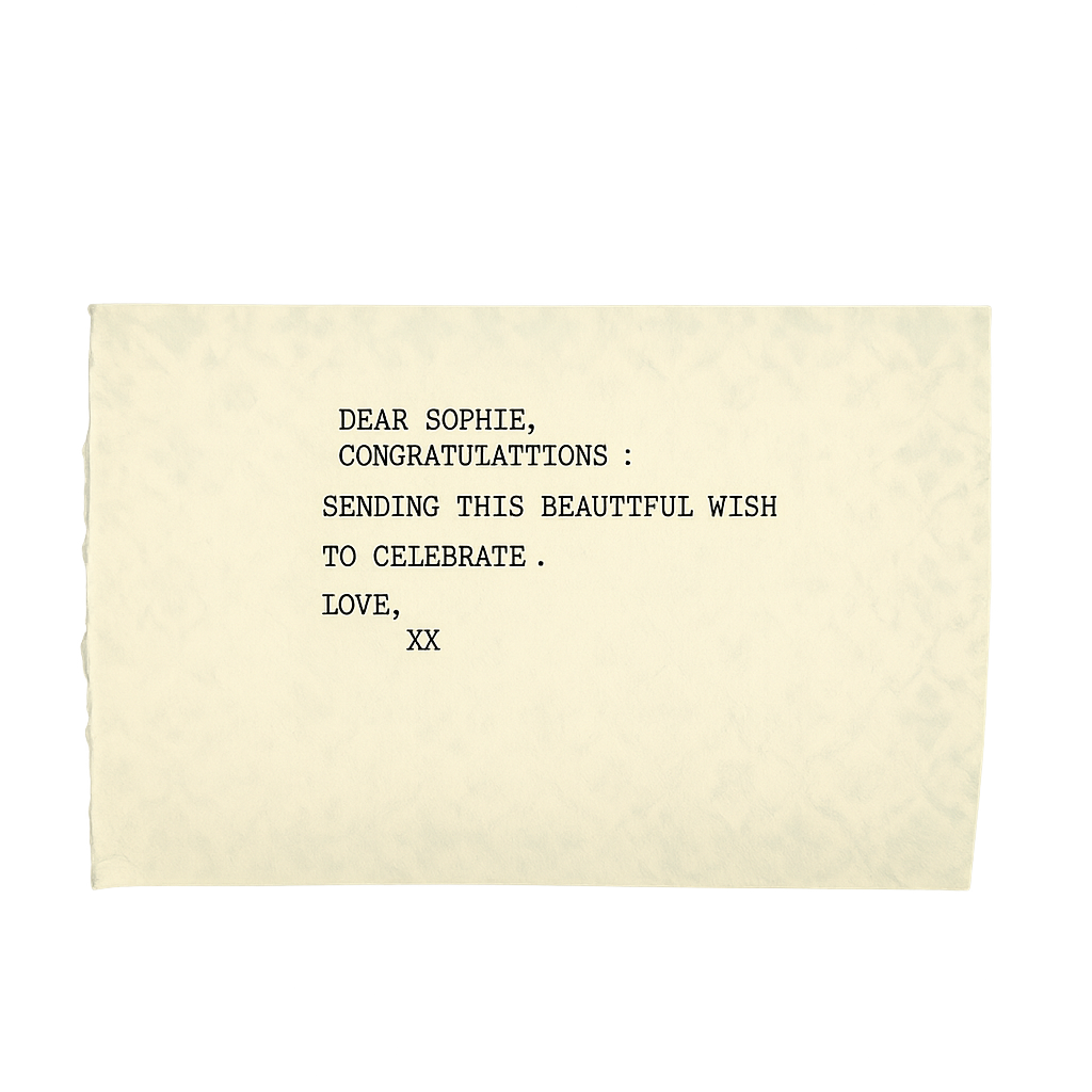 Note card