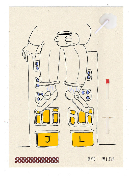 Image of the wish card, John Lobb x Wish Cards